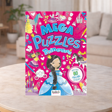 Mega Puzzles Princesses Book