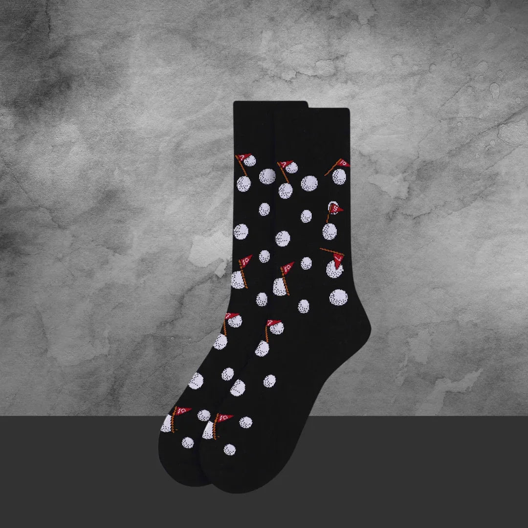 Mens Golfing Socks - Tastebuds