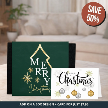 Merry Christmas Sleeve + Card Bundle