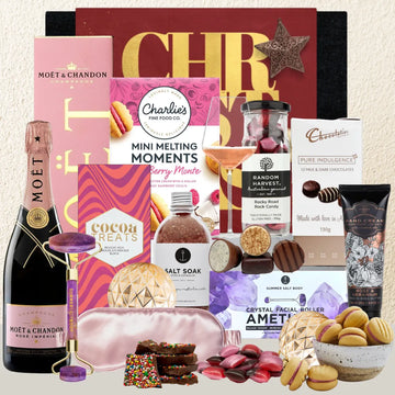 Moet Rose Luxury Christmas Hamper
