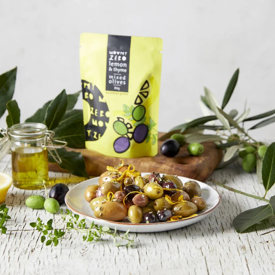 pack of mixed olives - tastebuds