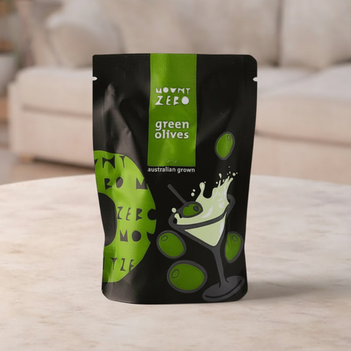 Mount Zero Green Olives 80g