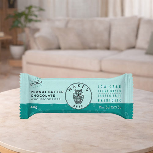 Naked Paleo Peanut Butter Chocolate Bar 40g