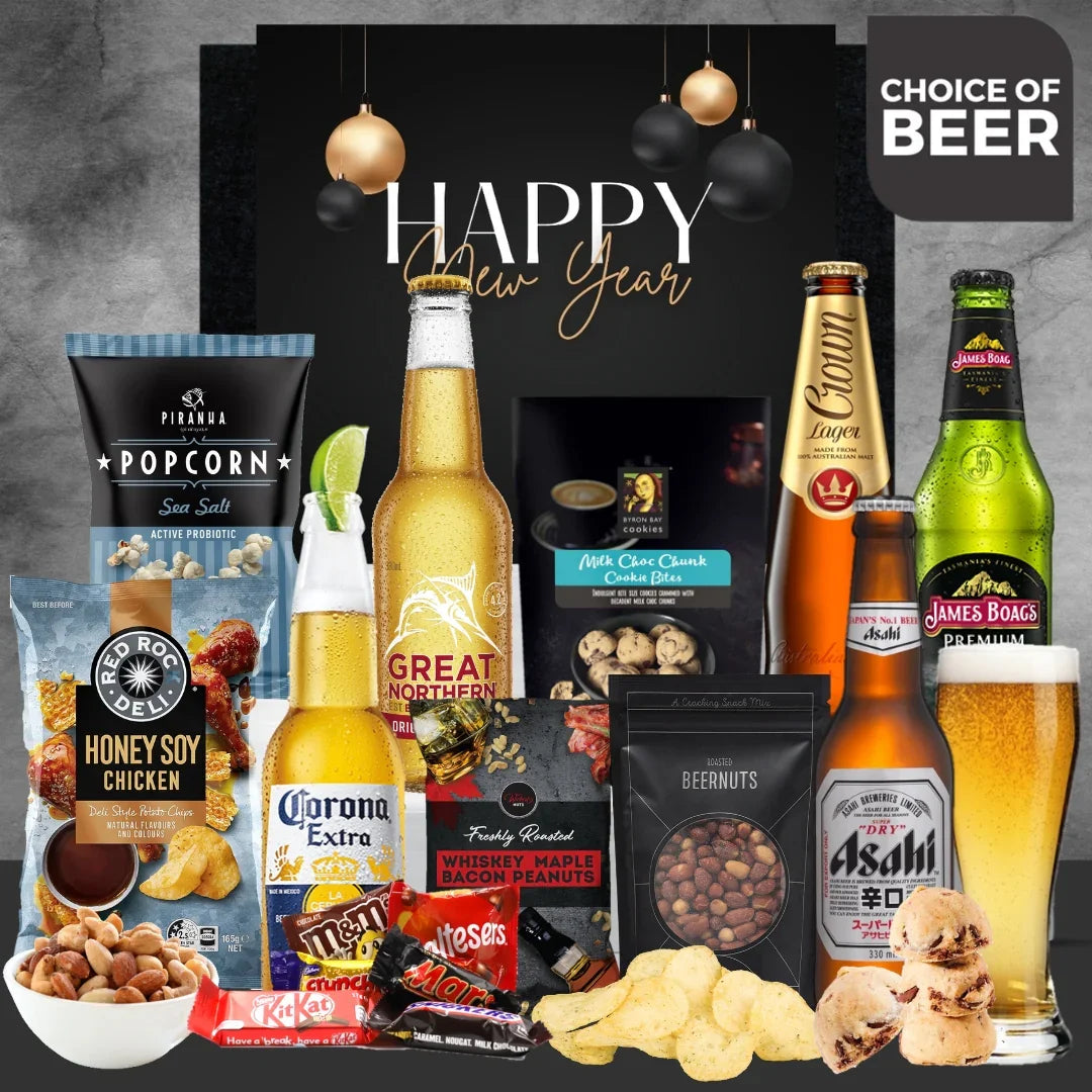 New Year Beer Choice Gift Hamper - Tastebuds