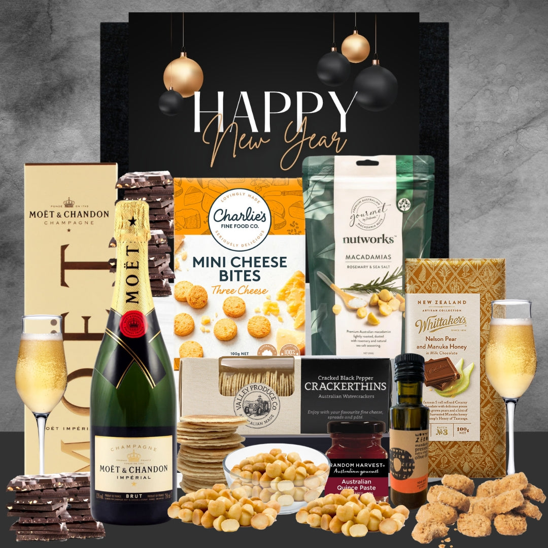 New Year Champagne Gift Hamper - Tastebuds