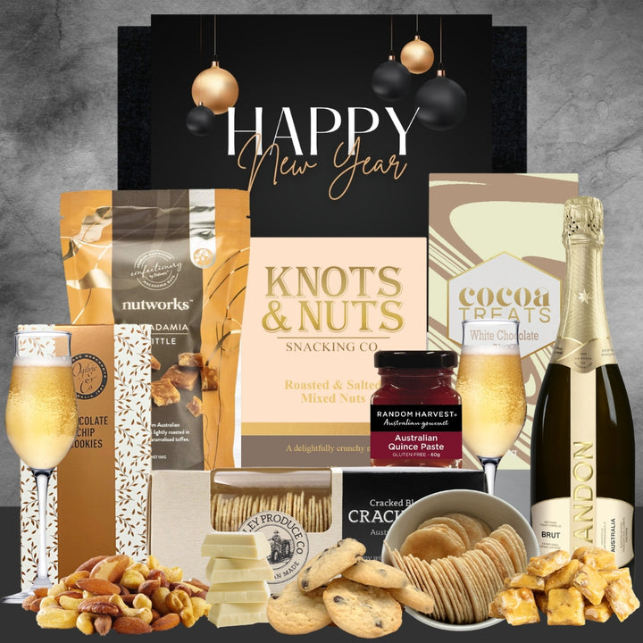 New Year Sparkling Wine Gift Hamper - Tastebuds