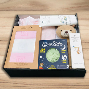 Newborn Baby Girl Bed Time Hamper - Tastebuds