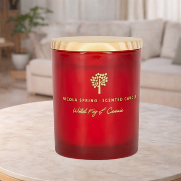 Nicola Spring Wild Fig & Cassis Soy Wax Scented Candle 130g