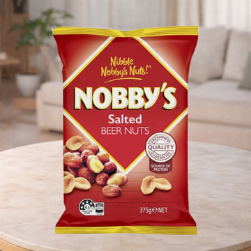 Nobby's Beer Nuts Salted 375g