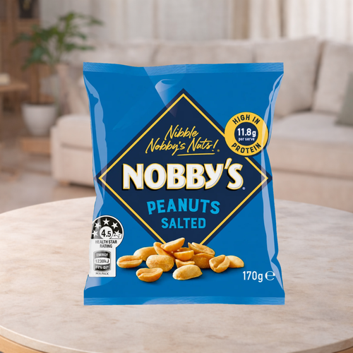 Nobby's Nuts Salted Peanuts 170g