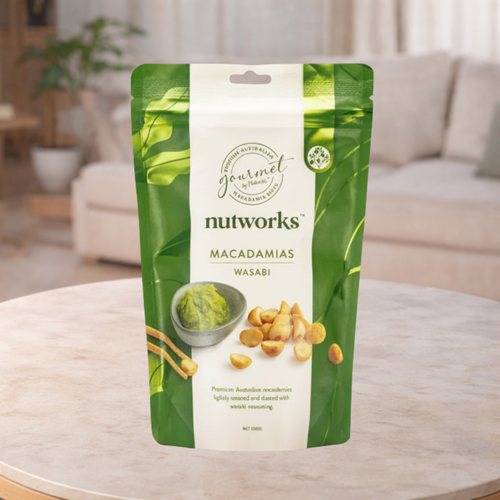 Nutworks Wasabi Macadamia 200g