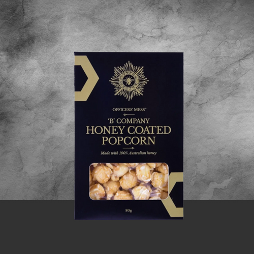 Officers Mess B Company Honey Coated Popcorn 80g