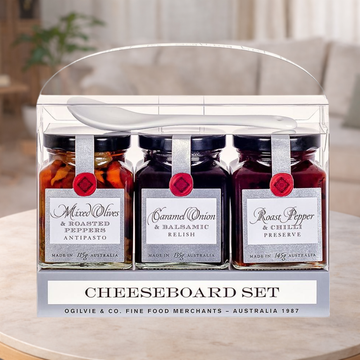 Ogilvie & Co Cheeseboard Set Trio Gift Pack