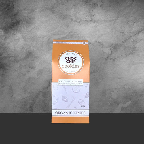 Organic Times Choc Chip Cookies 150g