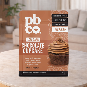 Pbco Chocolate Cupcake Mix Low Carb 260g