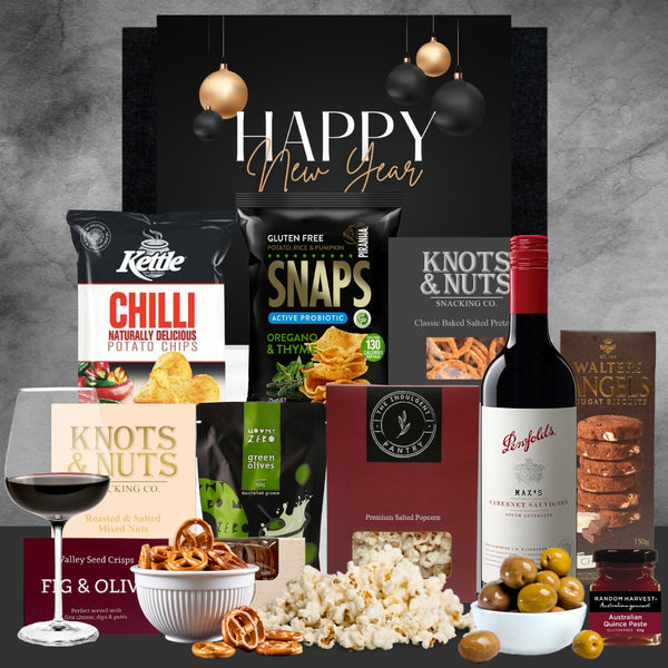 Penfolds Red wine New year Gift Hamper - Tastebuds