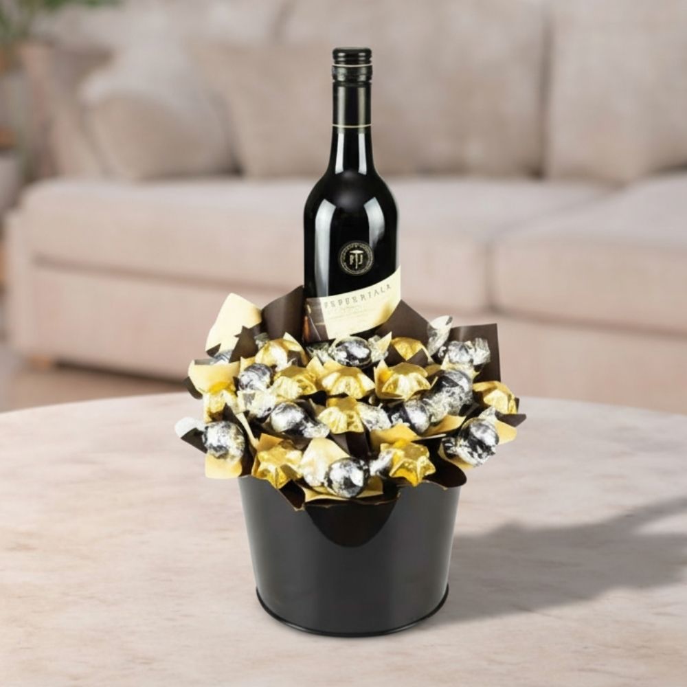 Pepperjack Wine & Chocolate Bouquet