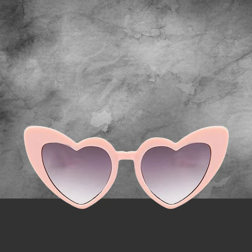 Pink Heart Sunglasses