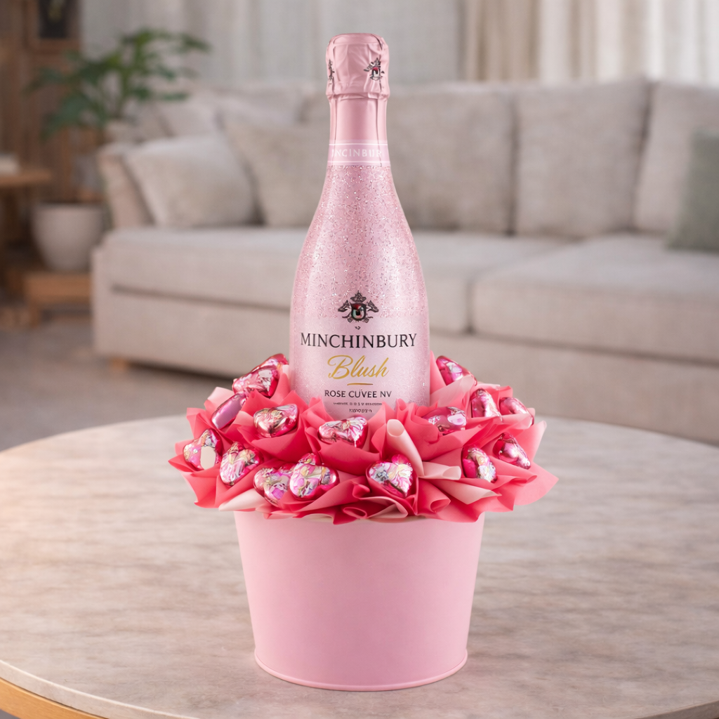 Pink Delight Chocolate Bouquet