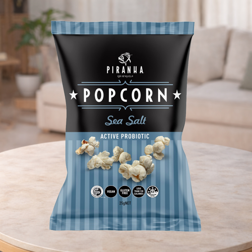 Piranha Popcorn Sea Salt 25g