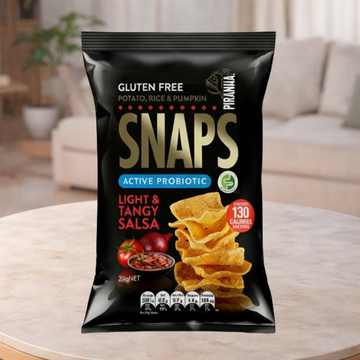 Piranha Light & Tangy Salsa Snaps 25g