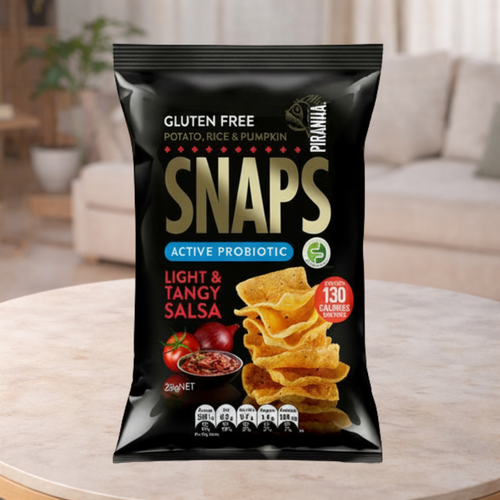 Piranha Light & Tangy Salsa Snaps 25g