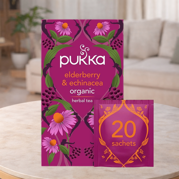 Pukka Organic Elderberry & Echinacea Tea 20pk