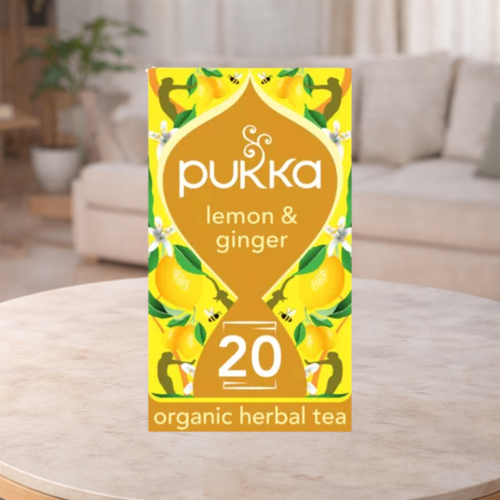 Pukka Organic Lemon, Ginger & Manuka Honey Tea 20pk