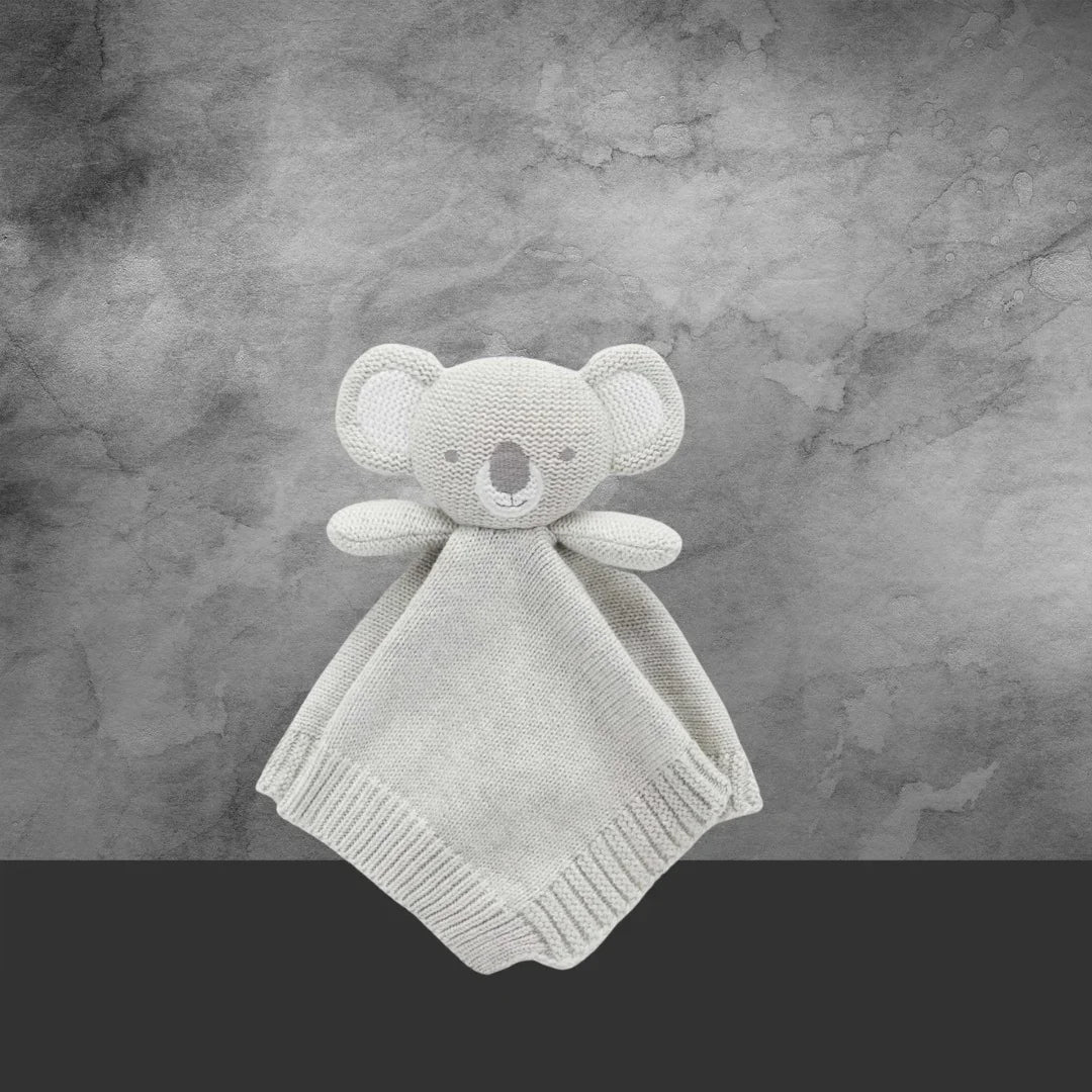 PureBaby Knitted Koala Comforter - Tastebuds