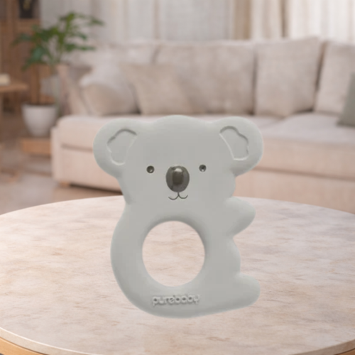 Pure Baby Koala Teether Grey