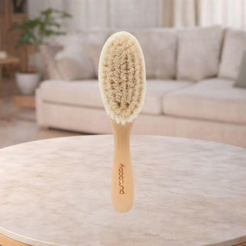 Pure Baby Natural Goat Hair Brush