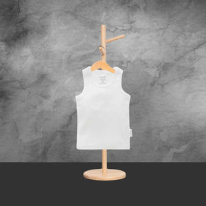 Pure Baby Newborn Ribbed Singlet - Tastebuds