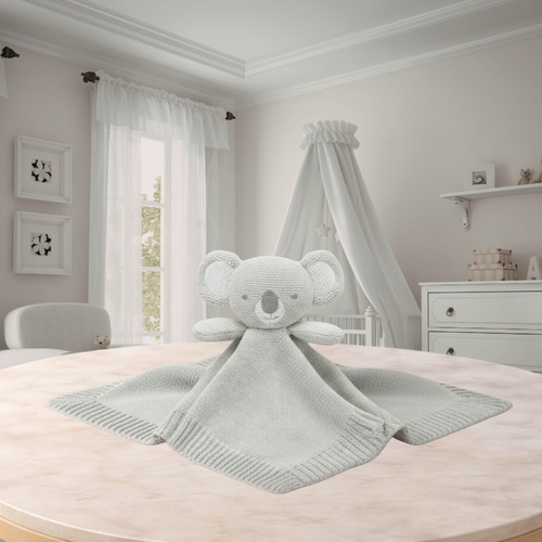 PureBaby Knitted Koala Comforter