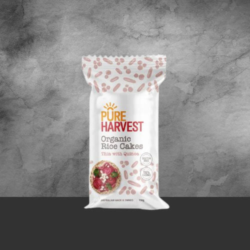 Pure Harvest Organic Quinoa Rice Cakes 150g