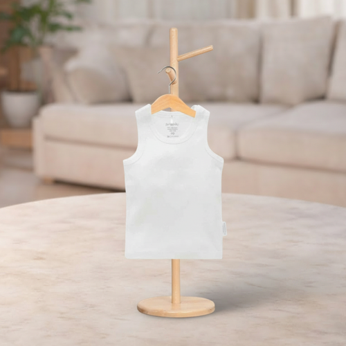 Pure Baby Newborn Ribbed Singlet