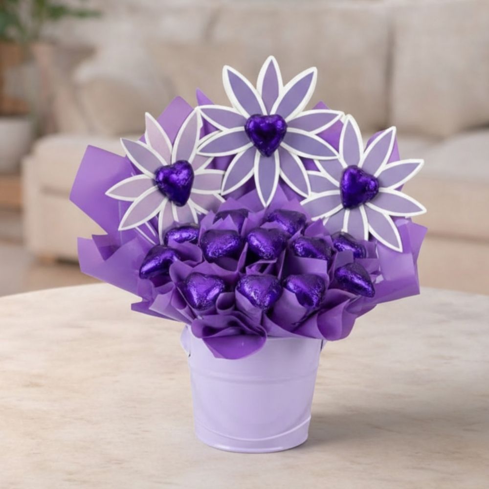 Purple Dream Chocolate Bouquet