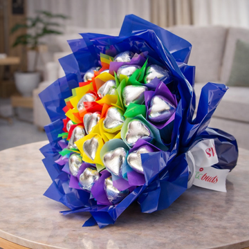 Rainbow Handheld Chocolate Bouquet