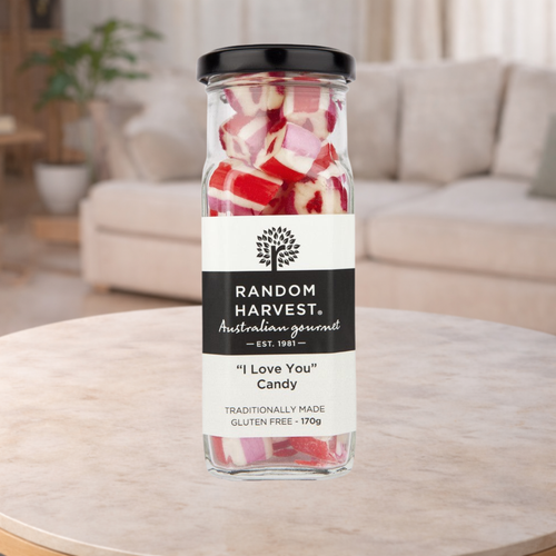 Random Harvest 'I Love You' Rock Candy 170g