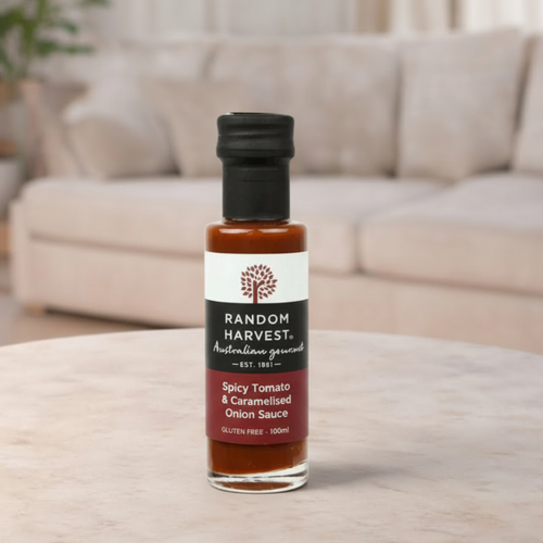 Random Harvest Spicy Tomato & Caramelised Onion Sauce 100ml