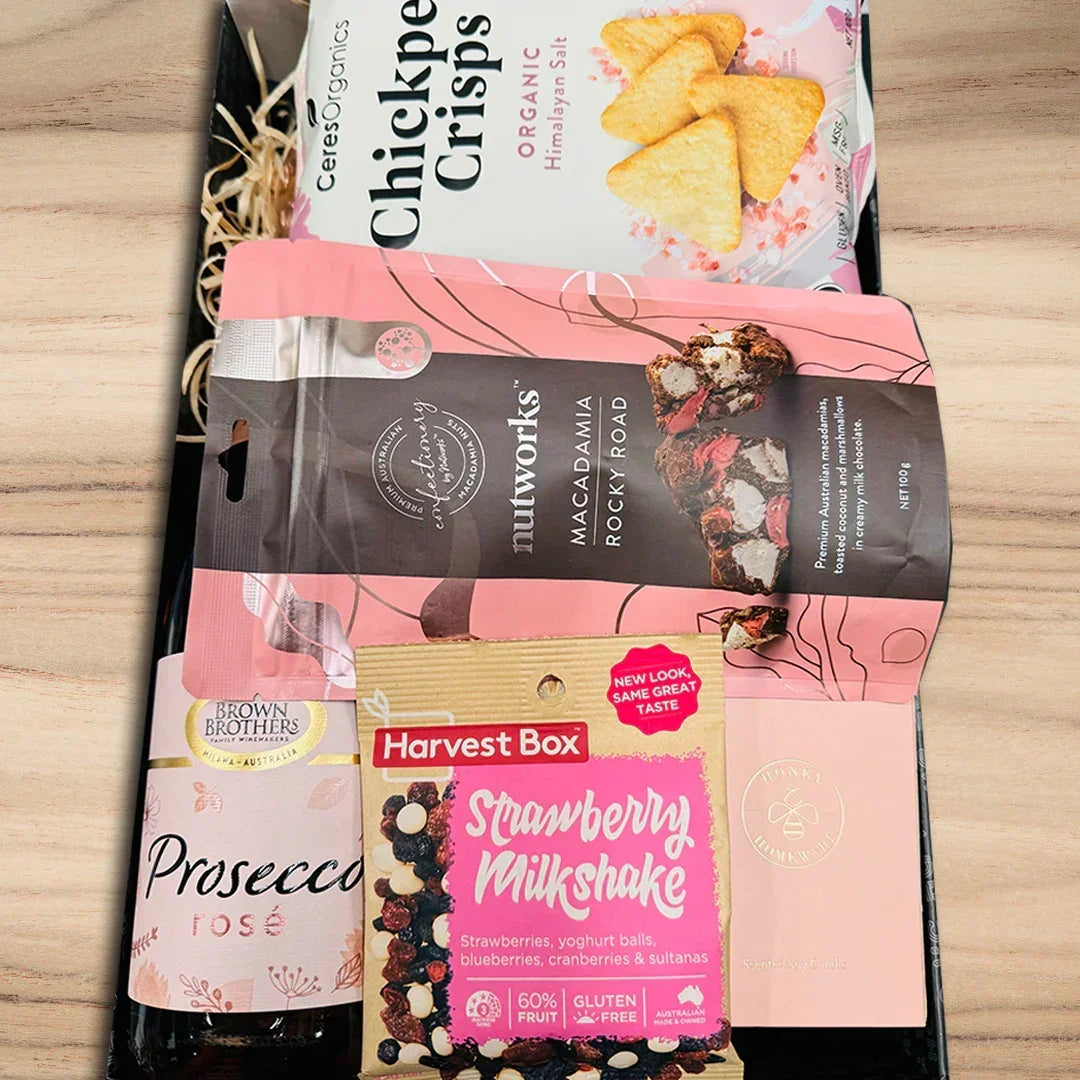 Sparkling Wine & Pamper Christmas Hamper - Tastebuds