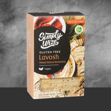 Simply Wize Mixed Seed And Rosemary Lavoosh 168g - Tastebuds