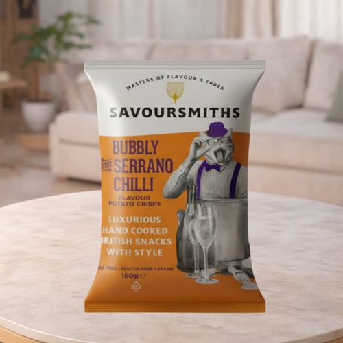 Savoursmiths Bubbly & serrano Chilli Potato Crisps 150g