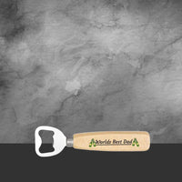 Second Ave World’s Best Dad Wooden Beer Bottle Opener