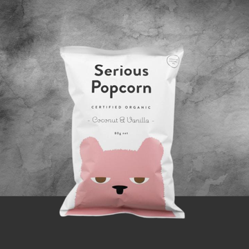 Serious Food Co Coconut Vanilla Popcorn 20g
