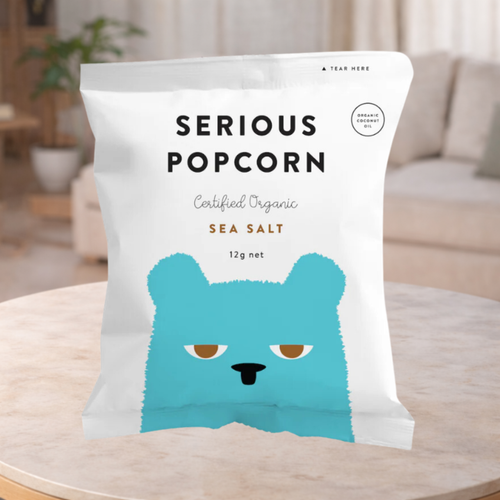 Serious Food Co Sea Salt Popcorn 80g