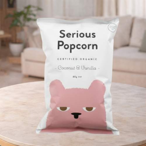 Serious Food Co Coconut Vanilla Popcorn 20g