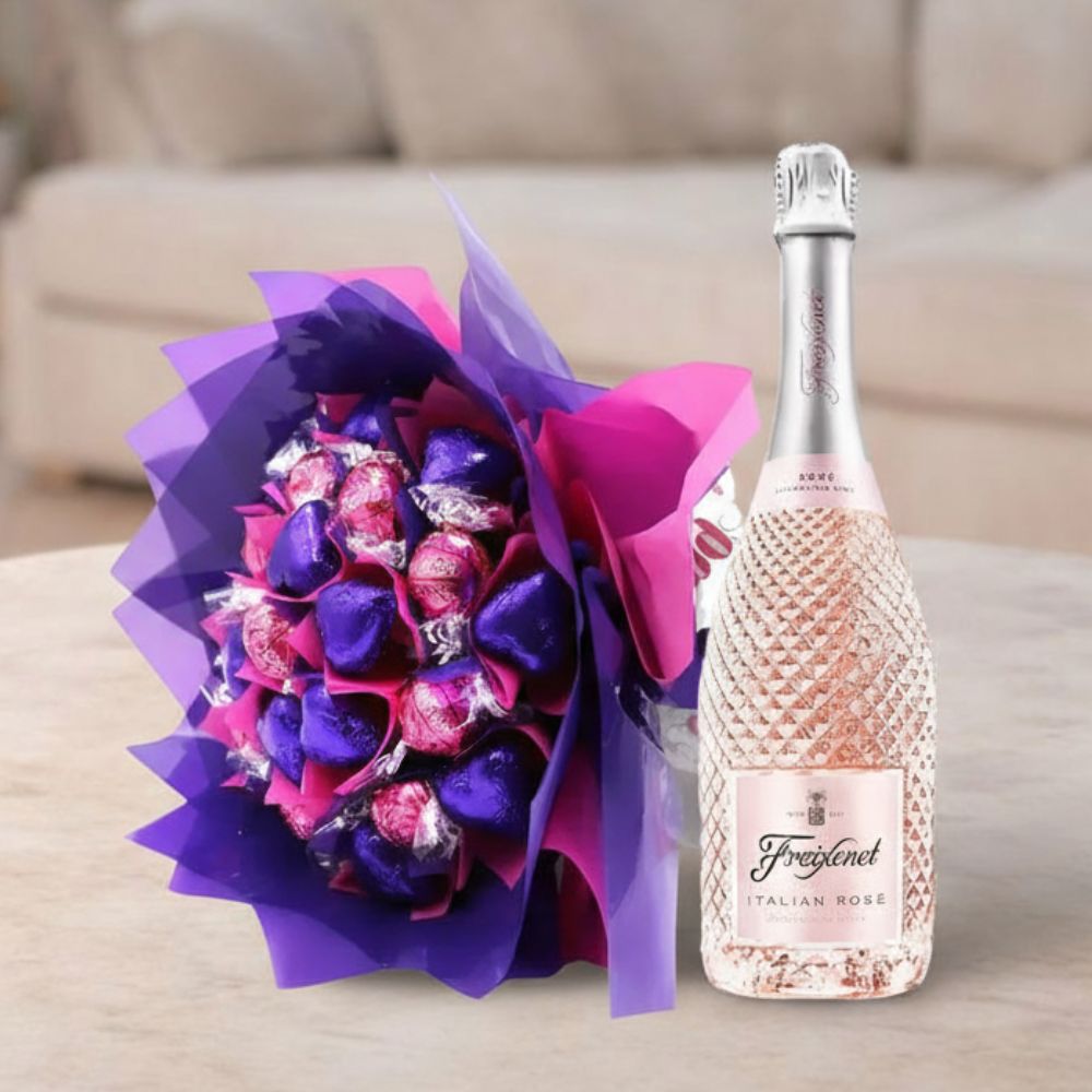 She's So Pretty Freixenet Chocolate Bouquet