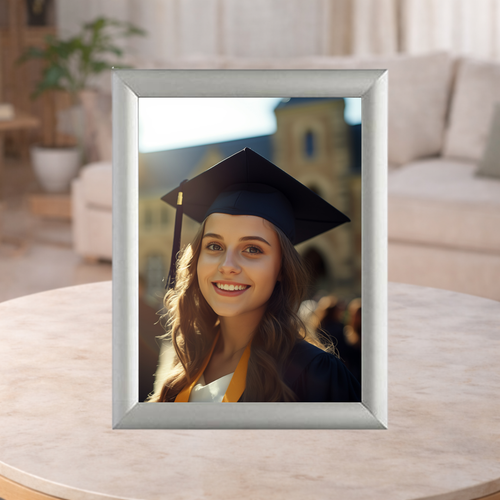 Silver Photo Frame 4" x 6"
