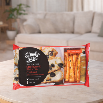 Simply Wize Gf Cranberry Pistachio Crispbread 120g
