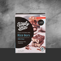 Simply Wize Rice Bars in Milk Choc (5x18g)